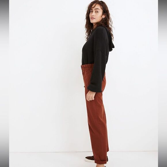 Madewell Paperbag Tapered Pants - Picture 2 of 7